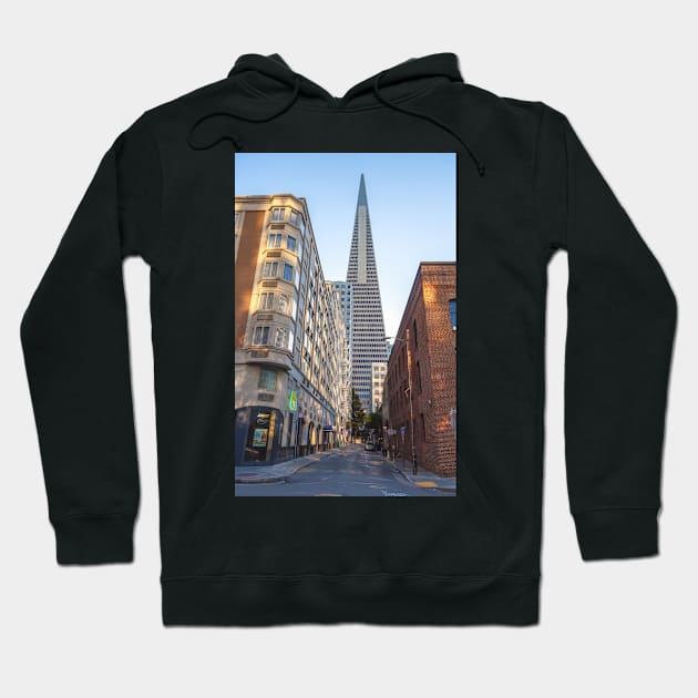 TranAmerica Building Hoodie by jvnimages